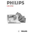 PHILIPS HR2700/00 Instrukcja Obsługi