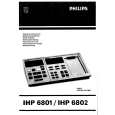 PHILIPS IHP6801 Instrukcja Obsługi