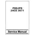 PHILIPS 24CE3571 Instrukcja Serwisowa