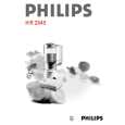 PHILIPS HR2845/10 Instrukcja Obsługi